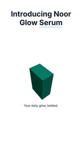3D Product Reveal preview