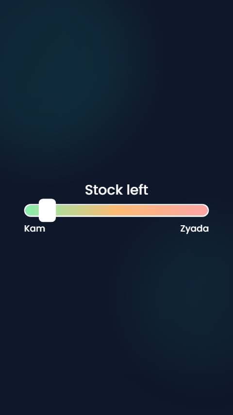 Limited Stock Warning preview