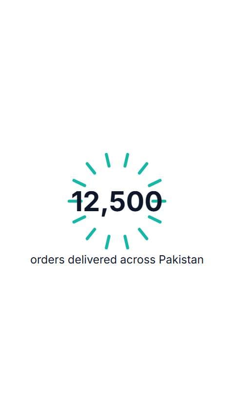 Big Number: Orders Delivered preview