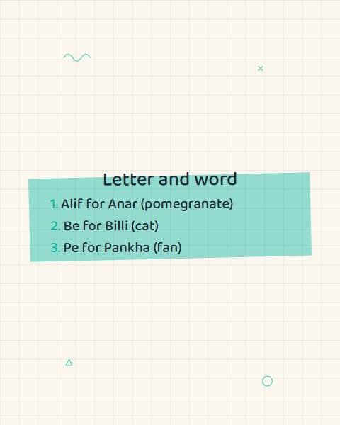 Learn Urdu Letters preview
