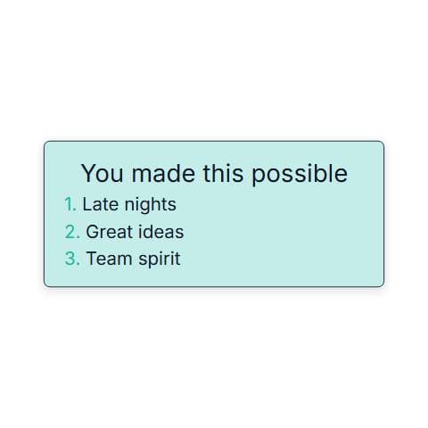 Thank You Team preview