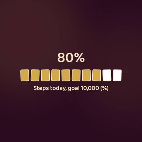 Daily Steps Progress preview